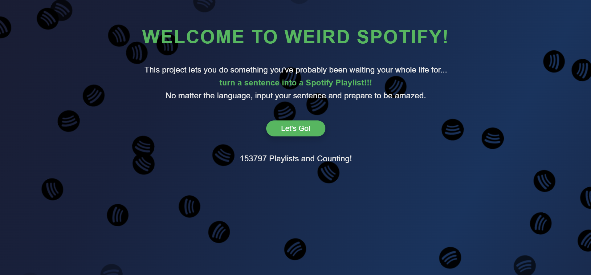 Weird Spotify